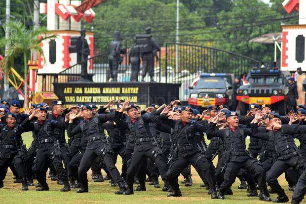 HUT Korps Brimob Ke-75, Wapres RI Ma'ruf Amin Sebut Brimob Bersama Rakyat dan TNI Berperan Pertahankan Keutuhan NKRI