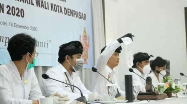 Jaya-Wibawa Menangkan Pilkada Denpasar 2020, Meraih 81 Persen Suara