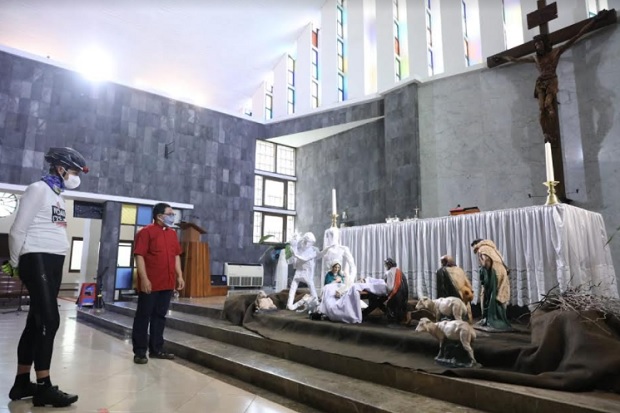 Jelang Perayaan Natal, Gereja di Semarang Terapkan Sistem Barcode Untuk Batasi Jumlah Jemaat Natal