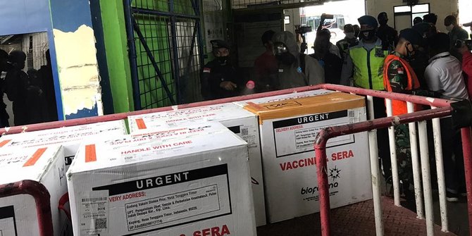 Vaksin Covid-19 Sinovac Telah Tiba di Kupang, Siap Diberikan Kepada 6.000 Nakes di NTT