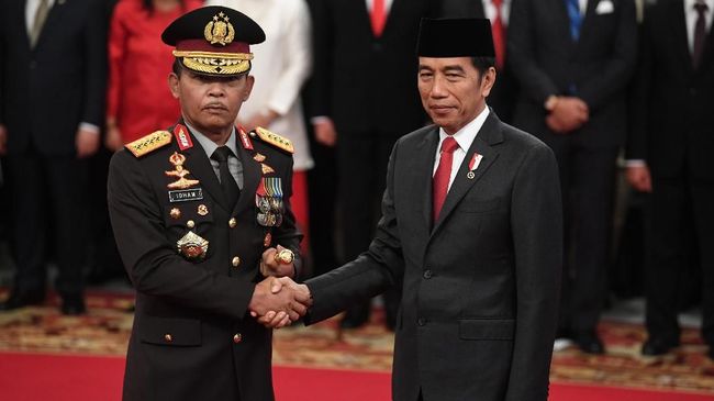 Idham Azis Surati Jokowi Minta Cari Pengganti Kapori