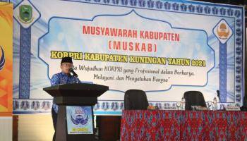 DR.H.Dian Rachmat Yanuar, MSi Kembali Pimpin KORPRI Kabupaten Kuningan