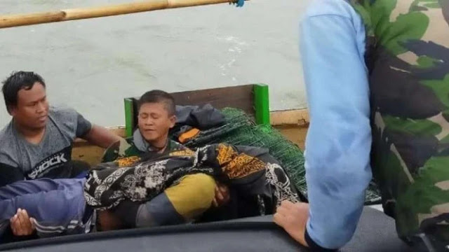 Pasukan Kopaska TNI Temukan Mayat Rodiah di Perairan Tanjung Pasir