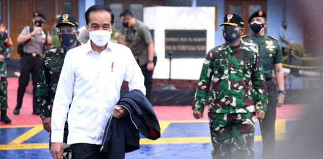 Kemarin Ke Kalsel, Hari Ini Presiden Jokowi Tinjau Lokasi Gempa Di Sulbar