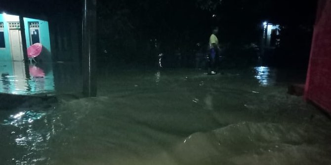 Banjir Terjadi di Kabupaten Majalengka, Sebanyak 40 Rumah dan 4 Hektare Lahan Sawah Terendam
