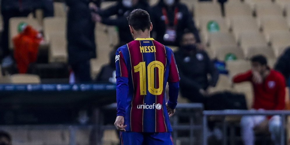 Gagal Mengangkat Piala Super Spanyol, Larangan Bermain Hingga 12 Laga Hantui Lionel Messi