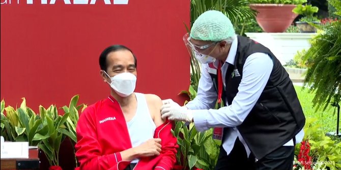 Telah Menerima Vaksin Covid-19, 'Hindari Kerumunan dan Kurangi Mobilitas Meski Sudah Divaksinasi Covid-19' Ujar Presiden Jokowi