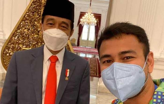 Vaksinasi Covid-19, Raffi Ahmad Disuntik Vaksin Sinovac Tahap Kedua di Istana Bersama Presiden Joko Widodo