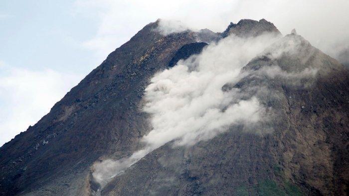 FOTO TERKINI Muncul Kubah Lava Baru di Gunung Merapi, Tumbuh di Tengah Kawah tapi Belum Besar