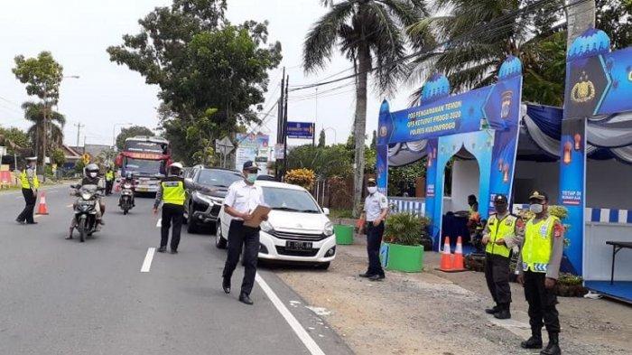 Tidak Membawa Surat Bebas Covid-19, Dishub Putar Balik Ratusan Kendaraan Menuju Yogyakarta