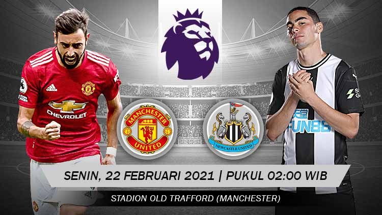 LINK Live Streaming Pertandingan Premier league : Manchester United vs Newcastle United, Siap Menempel Manchester City