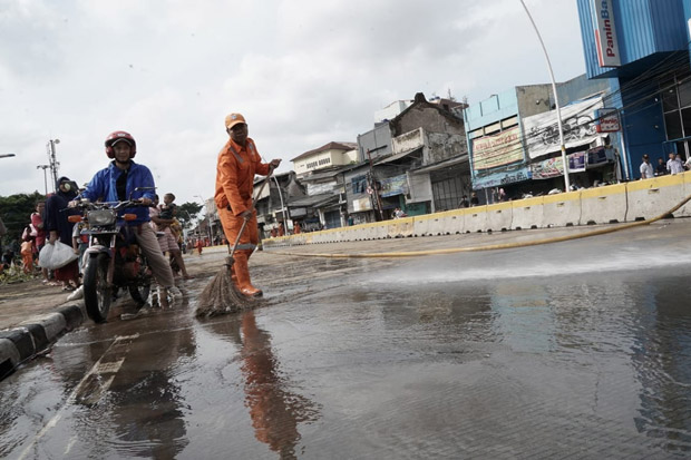 Gubernur DKI Jakarta Sebut Banjir sudah Surut Senin Pagi