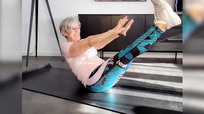 Heboh Nenek 81 Tahun dari Jerman Jadi Bintang Fitnes TikTok