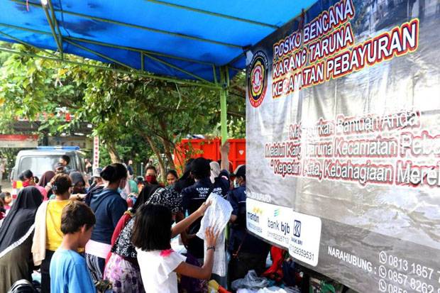 Kemensos Salurkan Uang dan Logistik untuk Penanganan Banjir Kabupaten Bekasi, Berikut Rinciannya
