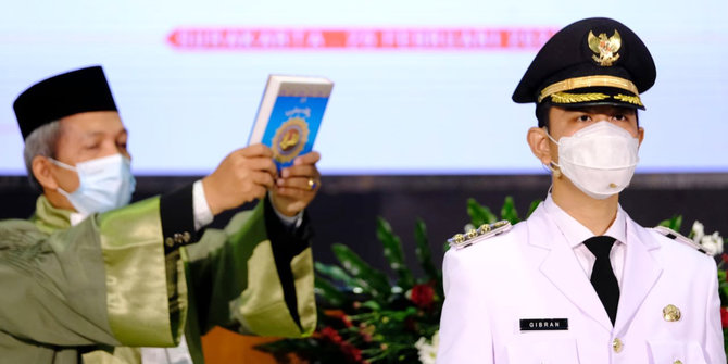 Putra Presiden Jokowi Gibran Rakabuming Raka Resmi Dilantik Jadi Wali KOta Solo