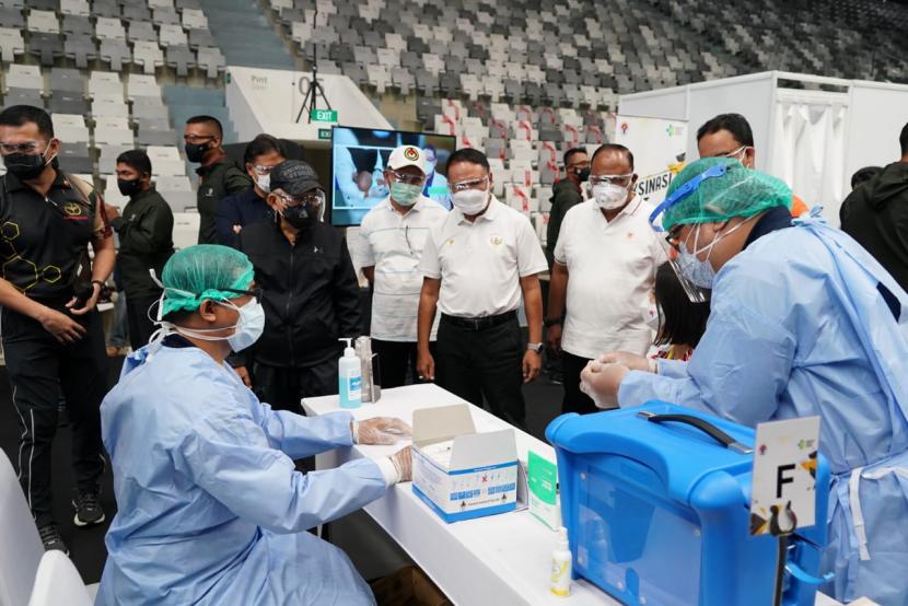 Pandemi Covid-19, 'Vaksinasi Atlet Penting untuk Harumkan Nama Bangsa' Ujar Wapres Ma'ruf Amin