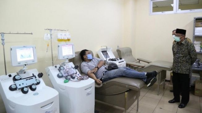 Pandemi Covid-19, PMI Lampung Butuh 30 Kantong Plasma Konvalesen Sebulan
