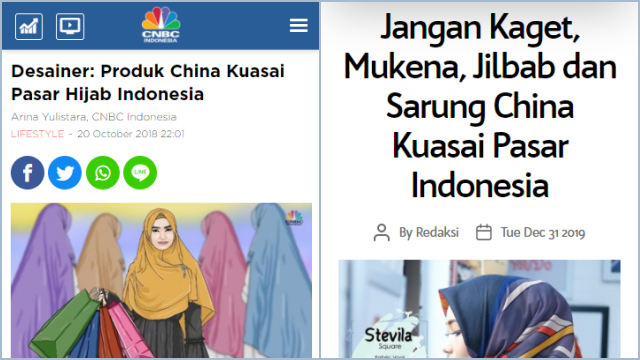 Musabab Jokowi Gaungkan Benci Produk Luar Negeri: UMKM Hijab RI Ditikung China