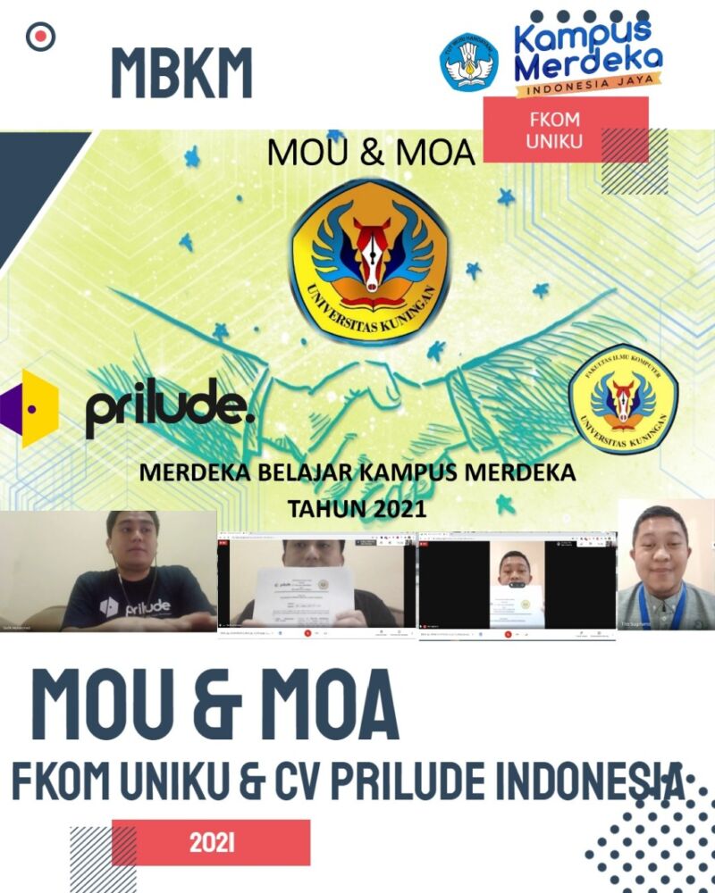 FKOM Uniku dan CV Prilude Indonesia Jalin Kerjasama
