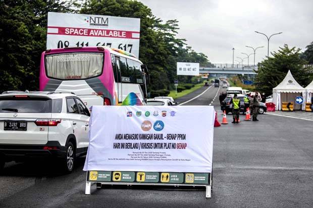 Ditiadakannya Kebijakan Ganjil Genap di Bogor, Kendaraan Padat Luar Biasa