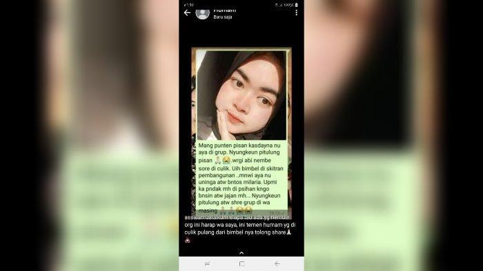 Keluarga Klarifikasi Hilangnya Kamilia Gadis SMA Garut Bukan Prank, Diduga Kabur dengan Seseorang