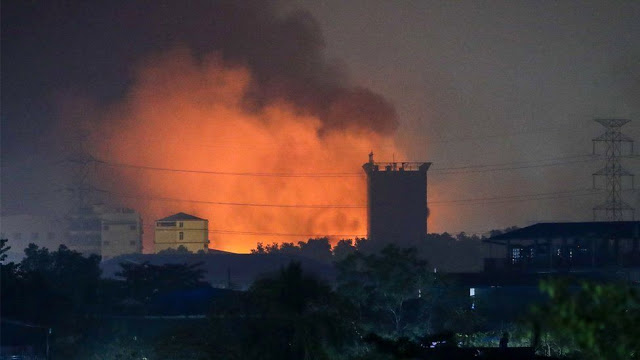 Myanmar Makin Ngeri! Pabrik China Dibakar, 39 Tewas