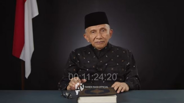 Amien Rais Ajak Rakyat Ucapkan Innalillahi Jika Jokowi Jadi Presiden Lagi