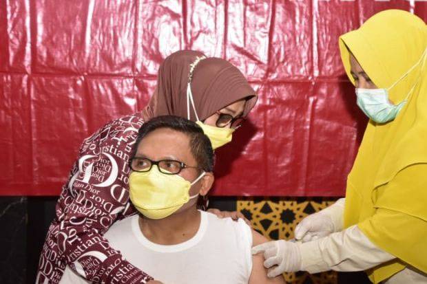 Program Vaksinasi Covid-19, Pemkot Targetkan 75 Persen Warga Kota Gorontalo Divaksin
