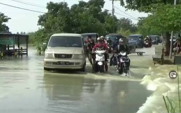 Bertahun-tahun Kebanjiran, Warga Harap Bupati Gresik Bisa Tangani Banjir