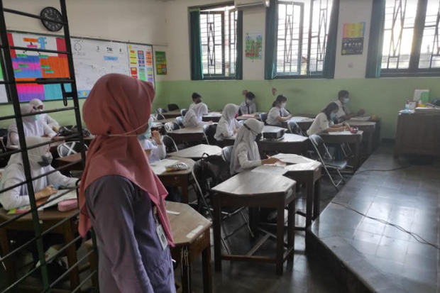 Disdik  Kota Salatiga Melaksanakan Uji Coba PTM di Beberapa Sekolah