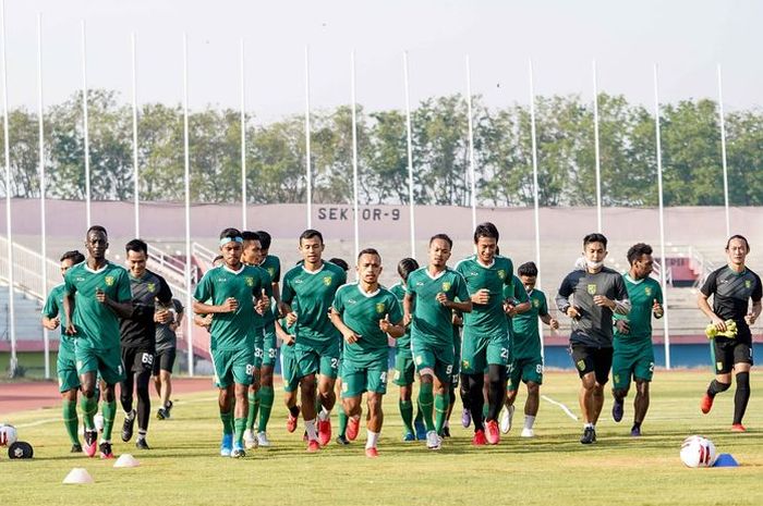 Jelang Tampil di Piala Menpora 2021, Persebaya Surabaya Genjot Fisik