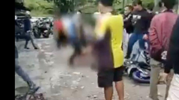 Baru Saja Terjadi Kecelakaan Maut Kendaraan Sepeda Motor di Jalan Cikole Lembang