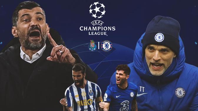LINK Live Streaming Champions League : FC Porto Vs Chelsea, Fans The Blues Bisa Nonton Disini ! 