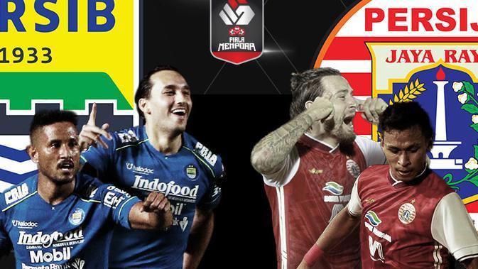 LINK Live Streaming FINAL Piala Menpora 2021 Leg-1 : Persib Bandung Vs Persija Jakarta 