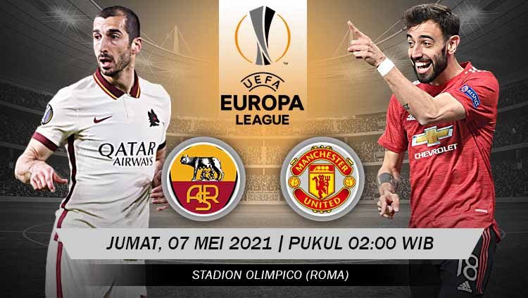 LINK Live Streaming Leg Ke-2 Semifinal Liga Europa : AS Roma VS Manchester United