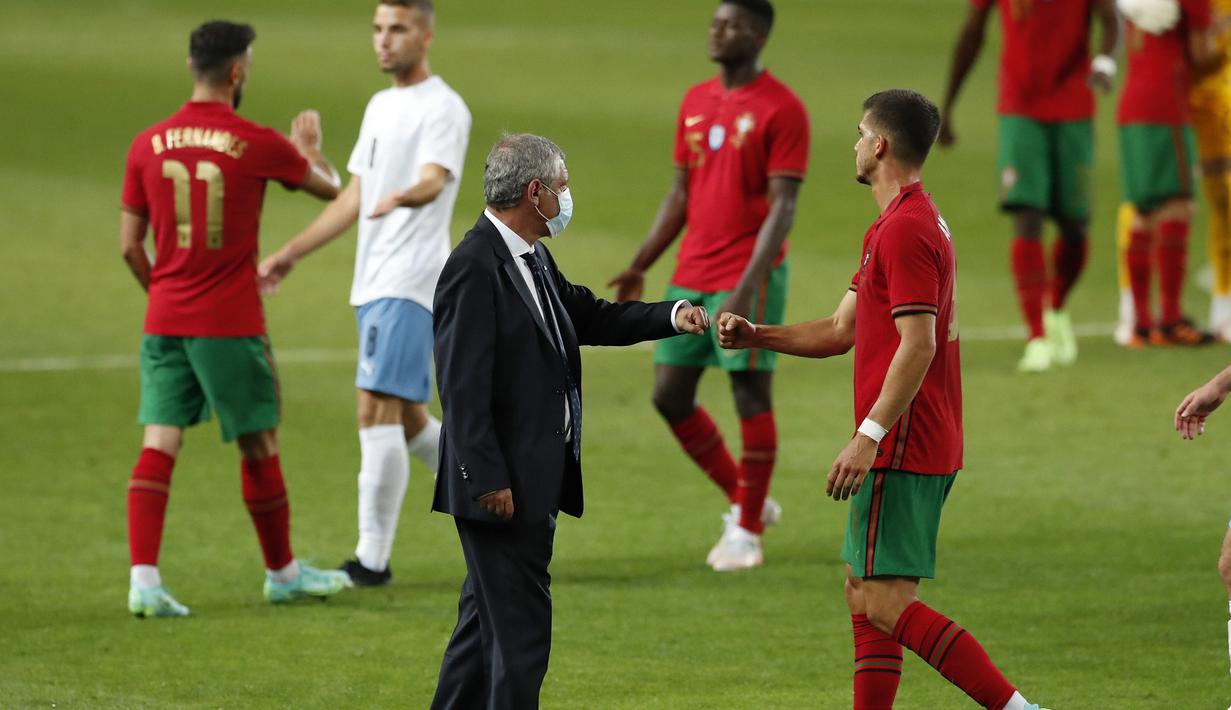 Timnas Portugal Menang Telak, 'Masih Banyak Hal untuk Ditingkatkan' Ujar Fernando Santos