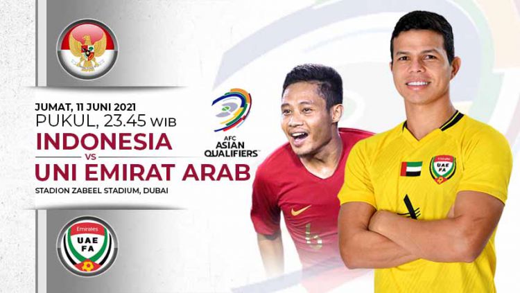 LINK Live Streaming Pertandingan Kualifikasi Piala Dunia 2022 Zona Asia : Timnas Indonesia VS UEA, Pertarungan Terakhir