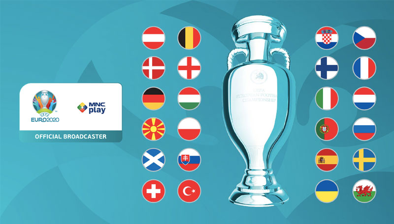 Jadwal Lengkap Euro 2020 Live Streaming TV Bersama di RCTI Mulai Sabtu (12/6/2020)