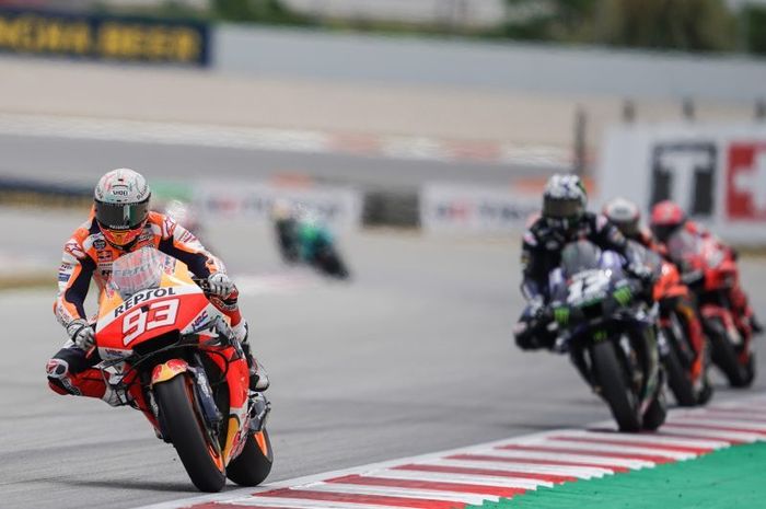 Pembalap Repsol Honda Marc Marquez Rela Terjatuh asalkan Tampil Bagus di MotoGP 2021