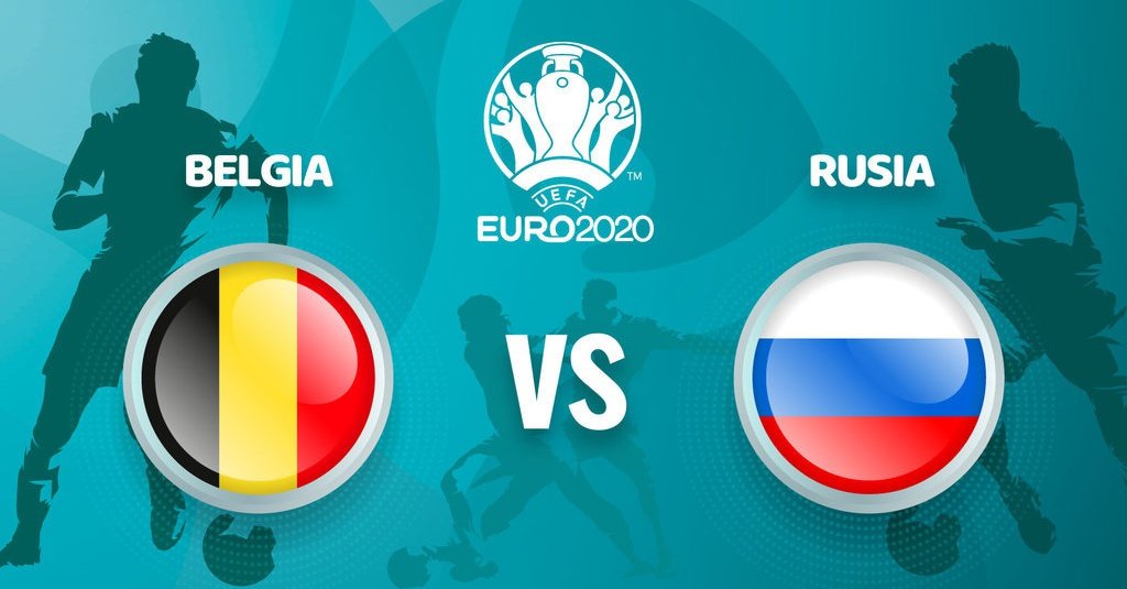 LINK LIVE STREAMING EURO 2020 : Belgia Vs Rusia, Bisakah Tim Nomor 1 Dunia Menang ? 