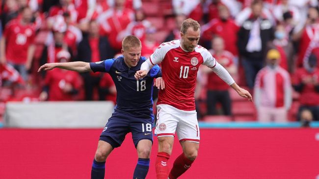 UEFA Memilih Christian Eriksen Sebagai Star of The Match, 'Karena Dia Bermain Sepak Bola dengan Indah'