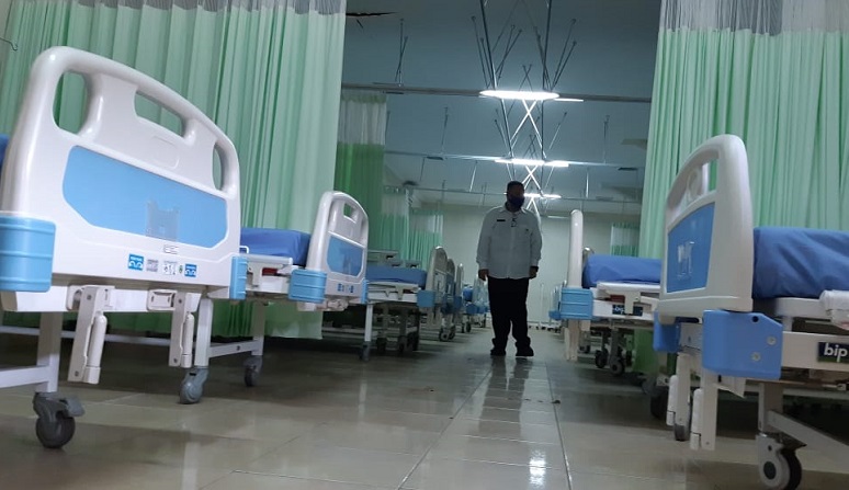 Ruang Isolasi Pasien Covid-19 di Kota Bandung Hampir Penuh