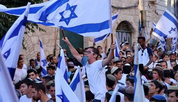 Gelar Pawai di Yerusalem, Massa Nasionalis Israel Teriakkan 'Matilah Orang Arab!'