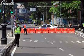 Tingginya KAsus Covid-19, Berikut Daftar Ruas Jalan di Kota Bandung yang Ditutup dan Disekat