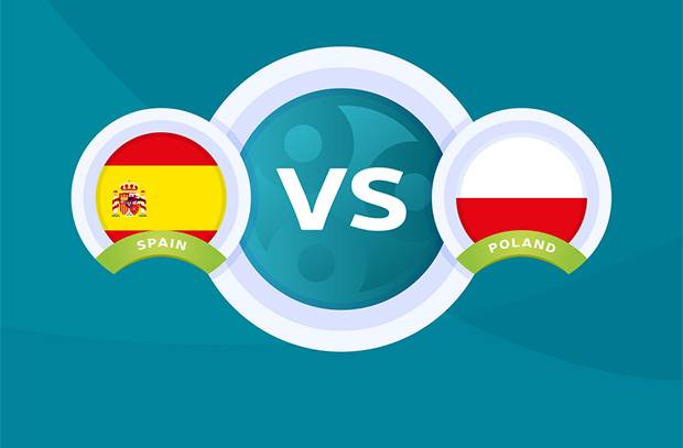 LINK Live Streaming EURO 2020 : Spanyol Vs Polandia, La Furia Roja Belum Merasakan Kemenangan 