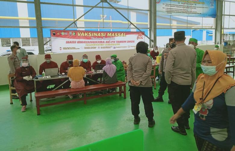 Dorong Terciptanya Herd Immunity, Polres Semarang Targetkan 3.500 Penerima Vaksin