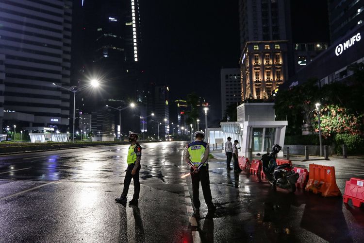 Pembatasan Mobilitas 10 Titik yang Tersebar di Jakarta Dimulai