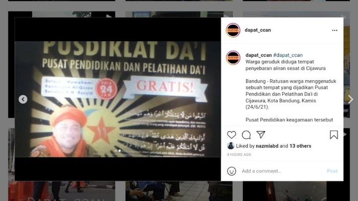 Pimpinan Pusdiklat Dai Bandung Ngaku Nabi ke-28, Polisi Turun Tangan