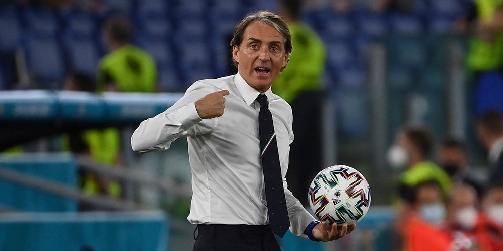 Roberto Mancini Yakin Babak 8 Besar tak Sesulit Melawan Austria