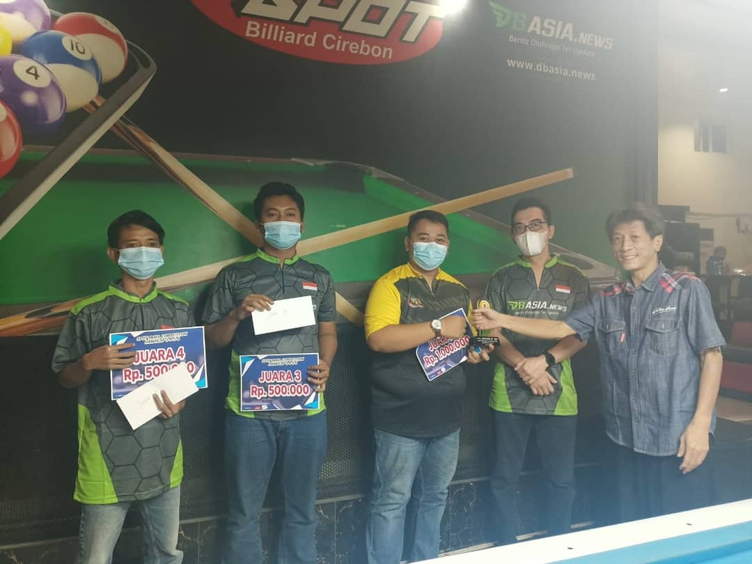 Pebiliar David Juara 9 Ball Tournament se-Wilayah Cirebon